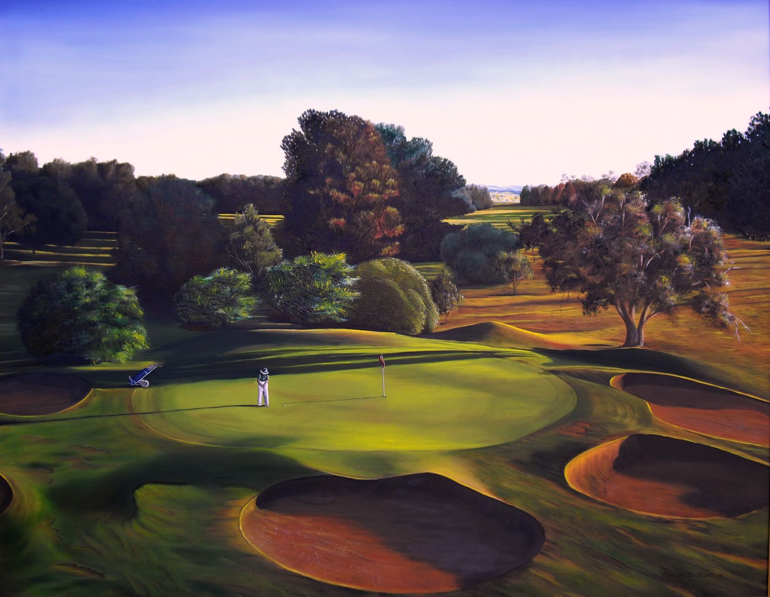 ausgolf Golf Art